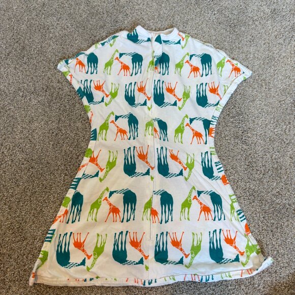 Zipadee-Zip Swaddle Transition Sleepsuit, Sleep sack, Size XS 3-6 month  Giraffe - Picture 1 of 7